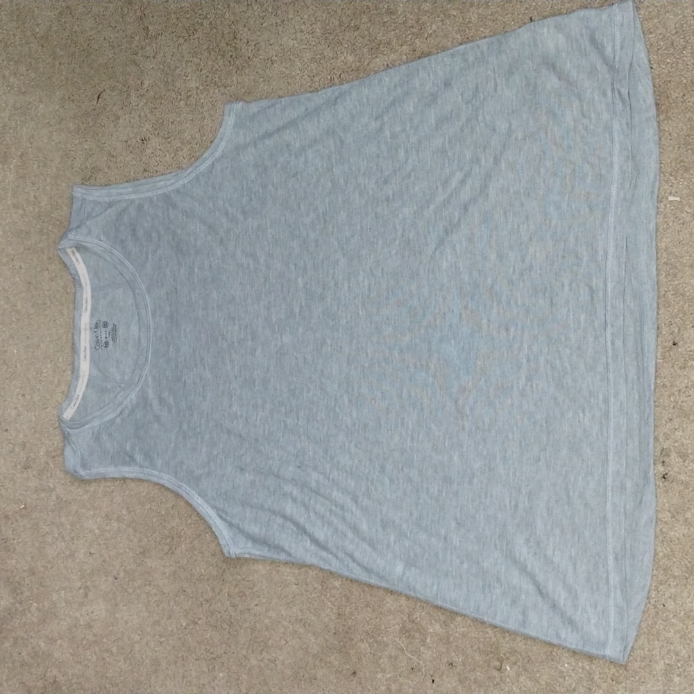 Calvin Klein Performance Wick Tank Gray Large